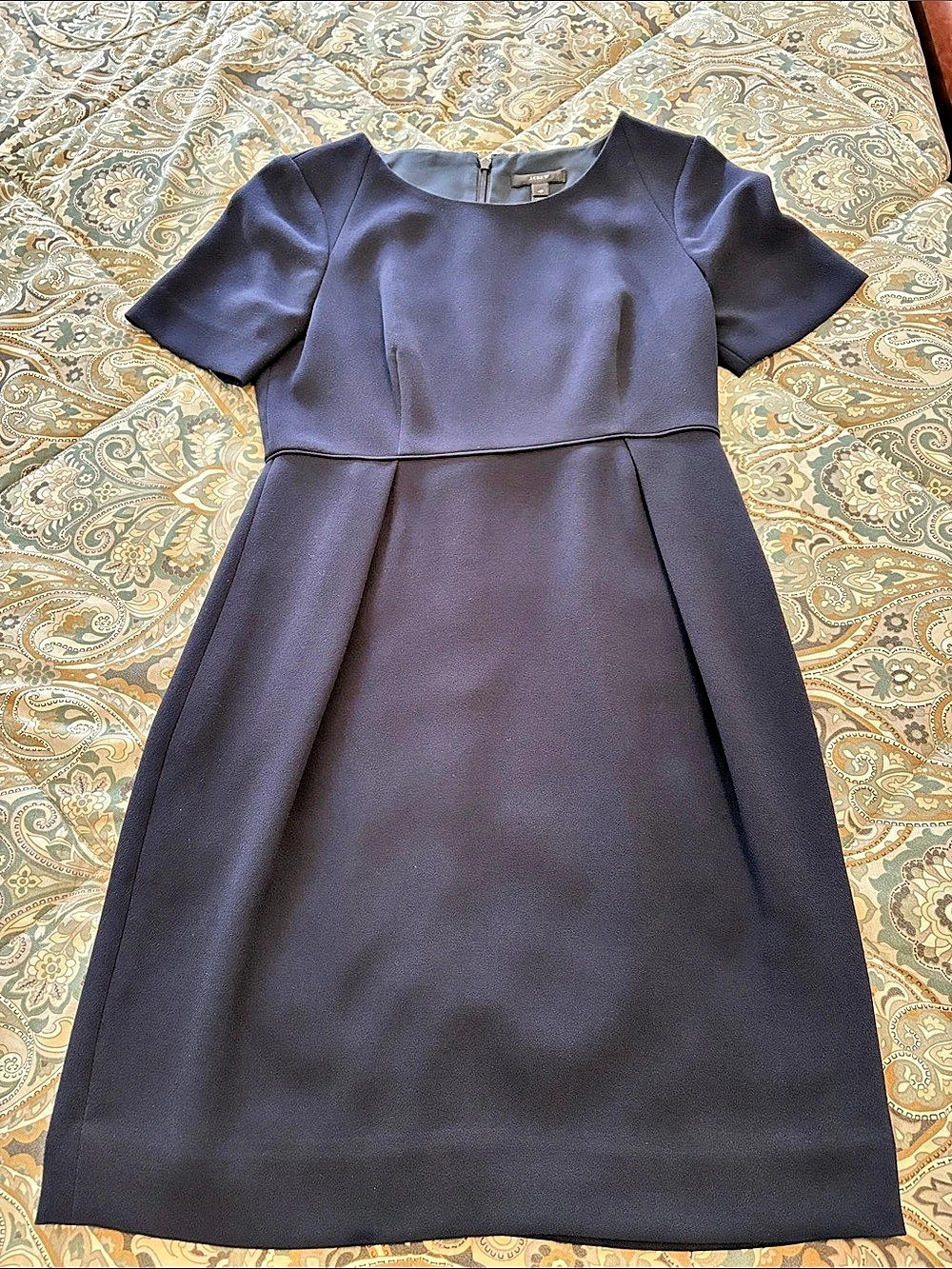 J.Crew Women's Blue Midi Dress
